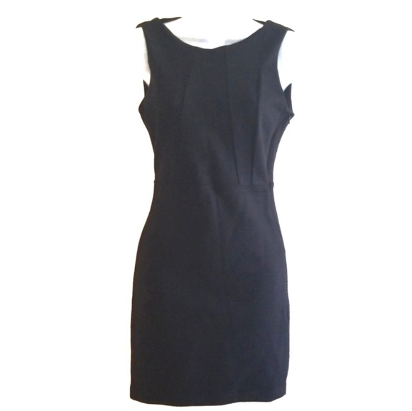 Zara Trafaluc Black Form Fitting Mini Dress - Picture 1 of 8